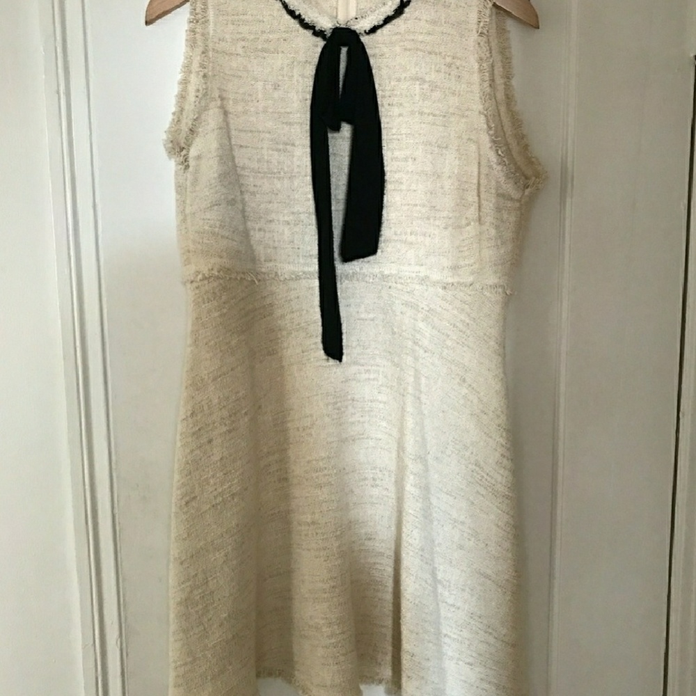 Super cute ivory mini dress